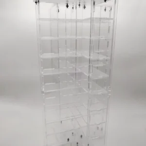 Exhibidor en torre para 40 carros